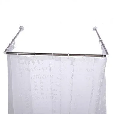 Batang Tirai Shower Aluminium