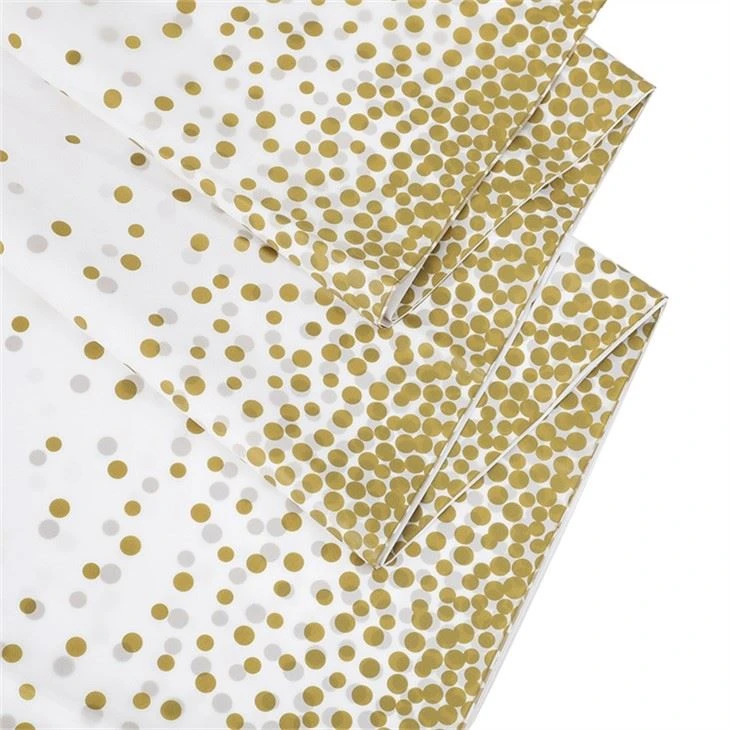 White Gold Party Table Cover