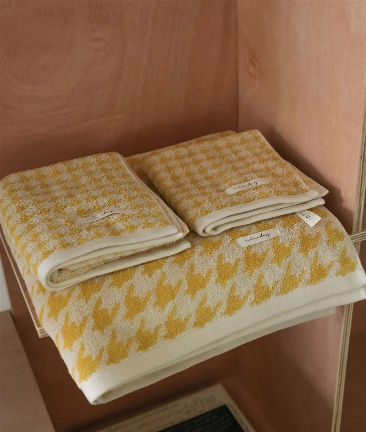 Embroidered Adult Towel Combed Cotton Yarn Dyed Jacquard Craft Bath Towel Children's Face Towel